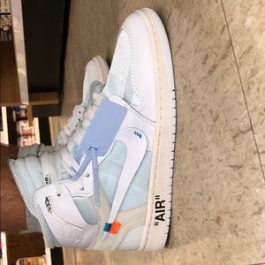 Off white Jordan 1’s
